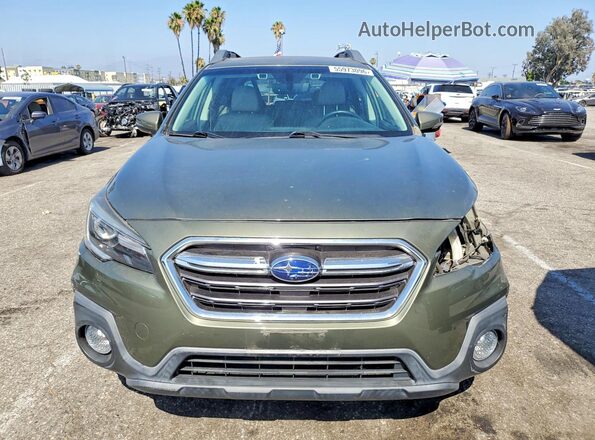 4S4BSANC0J3274452 2018 SUBARU OUTBACK Зеленый Вид спереди
