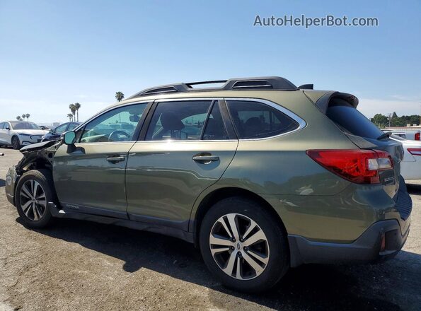 4S4BSANC0J3274452 2018 SUBARU OUTBACK Зеленый Задняя левая четверть