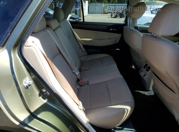 4S4BSANC0J3274452 2018 SUBARU OUTBACK Зеленый Вид задней части салона