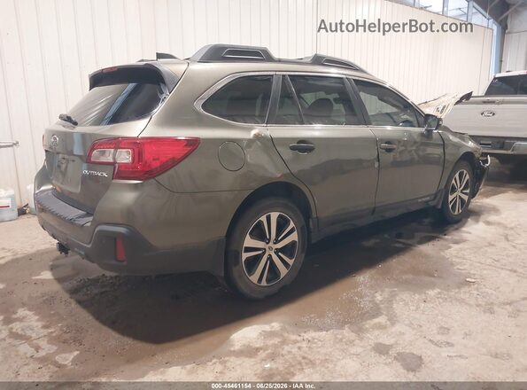 4S4BSANC0J3290604 2018 SUBARU OUTBACK Green Rear right