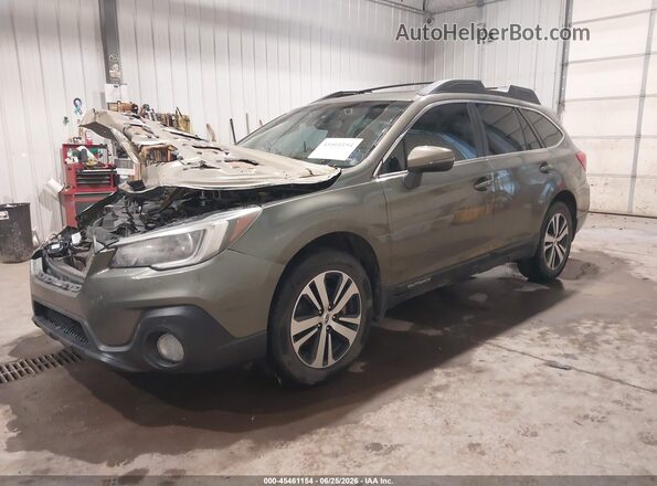 4S4BSANC0J3290604 2018 SUBARU OUTBACK Green Front left