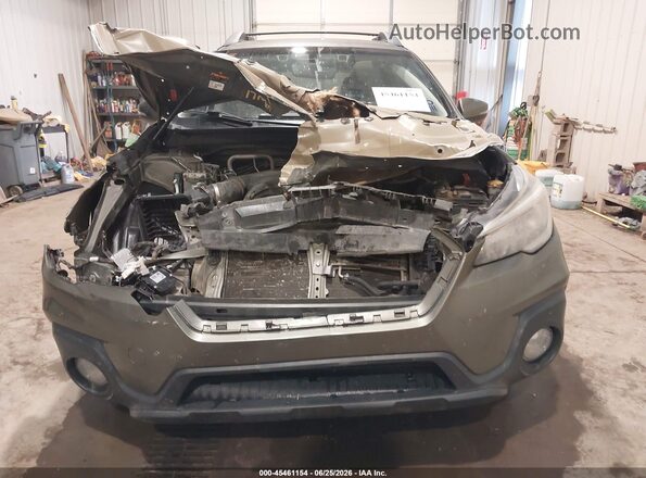 4S4BSANC0J3290604 2018 SUBARU OUTBACK Green Instrument cluster view