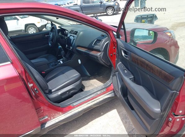 4S4BSANC0J3293356 2018 SUBARU OUTBACK Red Widok wnętrza z przodu