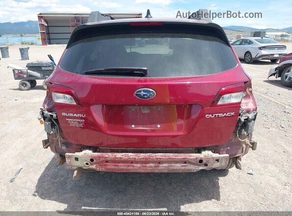 4S4BSANC0J3293356 2018 SUBARU OUTBACK Red 