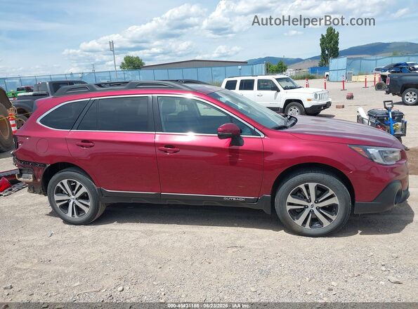 4S4BSANC0J3293356 2018 SUBARU OUTBACK Red Widok wnętrza 360 stopni