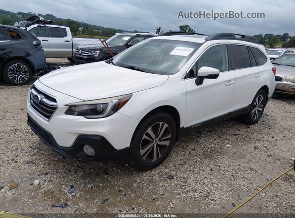 4S4BSANC0J3383350 2018 SUBARU OUTBACK Белый Передняя левая четверть