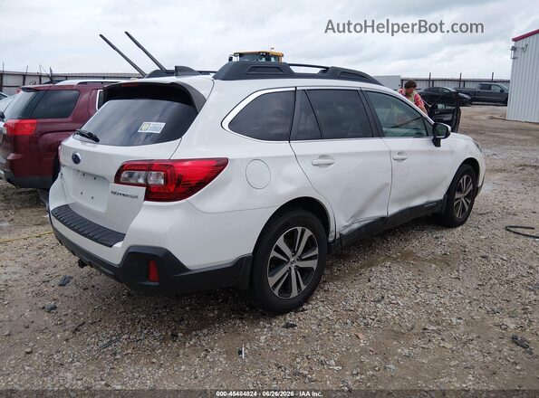 4S4BSANC0J3383350 2018 SUBARU OUTBACK Белый Задняя правая четверть