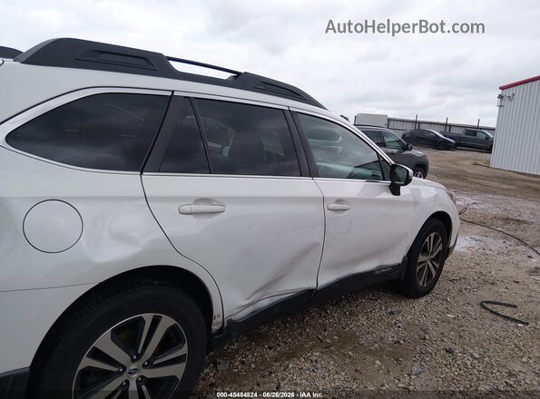 4S4BSANC0J3383350 2018 SUBARU OUTBACK Белый Вид спереди