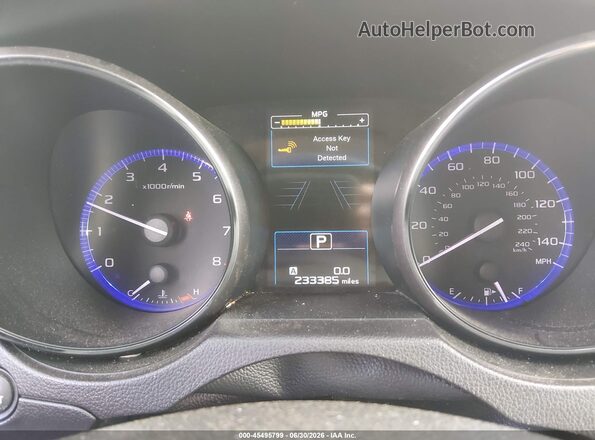 4S4BSANC1G3217119 2016 SUBARU OUTBACK Gray Հետևի նստատեղերի տեսք