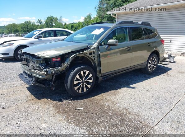 4S4BSANC1G3311047 2016 SUBARU OUTBACK Green Przód lewy