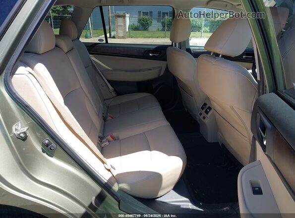 4S4BSANC1G3311047 2016 SUBARU OUTBACK Green Widok naklejki z numerem VIN
