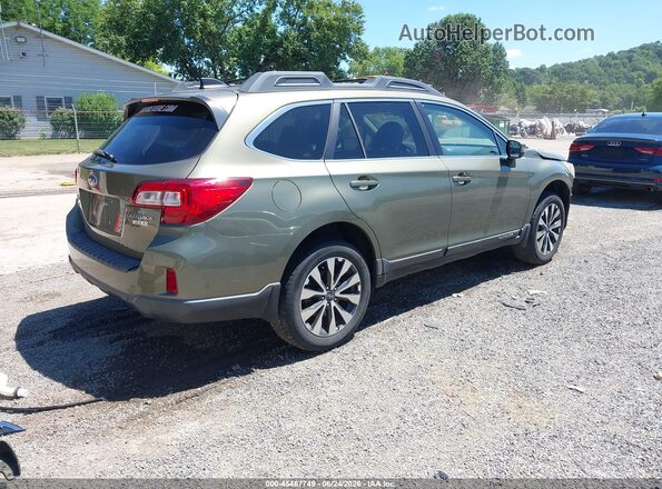 4S4BSANC1G3311047 2016 SUBARU OUTBACK Green Tył prawy