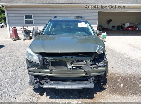 4S4BSANC1G3311047 2016 SUBARU OUTBACK Green Widok wnętrza z tyłu