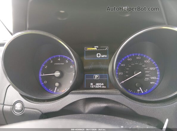 4S4BSANC1G3334859 2016 SUBARU OUTBACK Blue Вид задніх сидінь