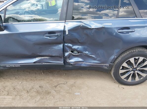 4S4BSANC1G3334859 2016 SUBARU OUTBACK Blue Вид спереду