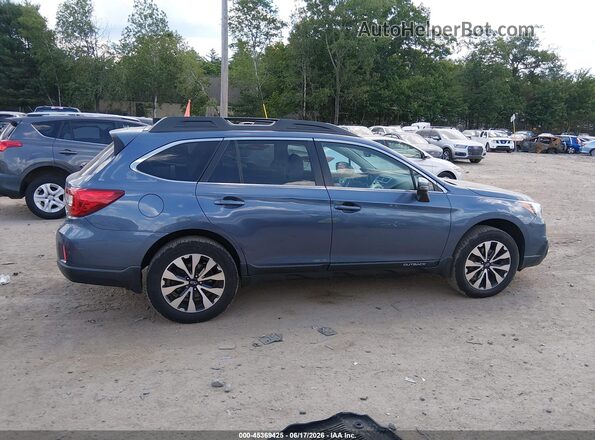 4S4BSANC1G3334859 2016 SUBARU OUTBACK Blue Вид задньої частини салону