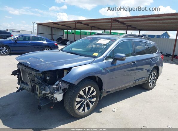 4S4BSANC1H3401090 2017 SUBARU OUTBACK Blue წინა მარცხენა ხედი სამი მეოთხედიდან