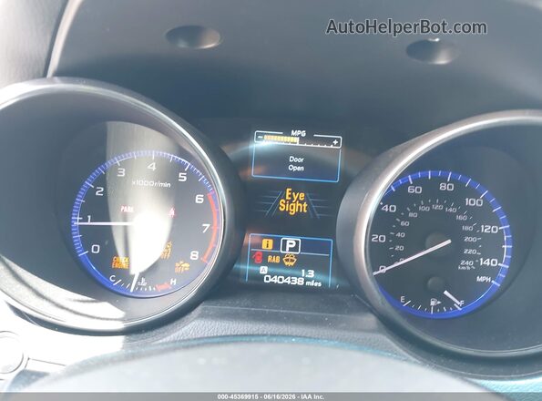 4S4BSANC1H3401090 2017 SUBARU OUTBACK Blue უკანა სავარძლების ხედი