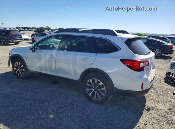 4S4BSANC1H3433991 2017 SUBARU OUTBACK White Rear left