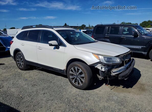 4S4BSANC1H3433991 2017 SUBARU OUTBACK White Front right