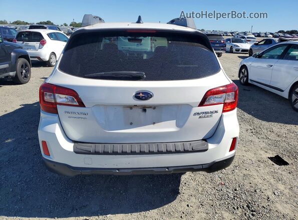 4S4BSANC1H3433991 2017 SUBARU OUTBACK White Rear view