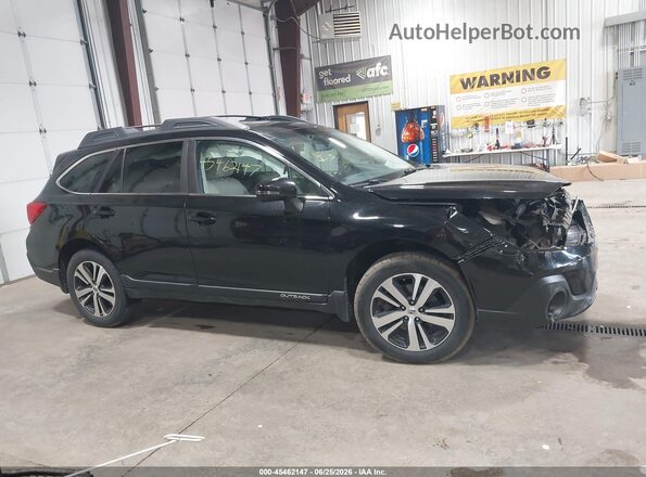 4S4BSANC1J3266182 2018 SUBARU OUTBACK Black უკანა სალონის ხედი