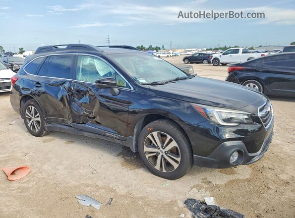 4S4BSANC1J3351880 2018 SUBARU OUTBACK Черный Передняя правая четверть