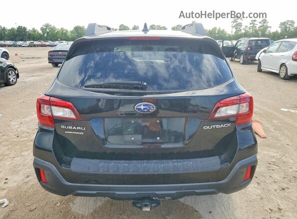 4S4BSANC1J3351880 2018 SUBARU OUTBACK Черный Вид сзади