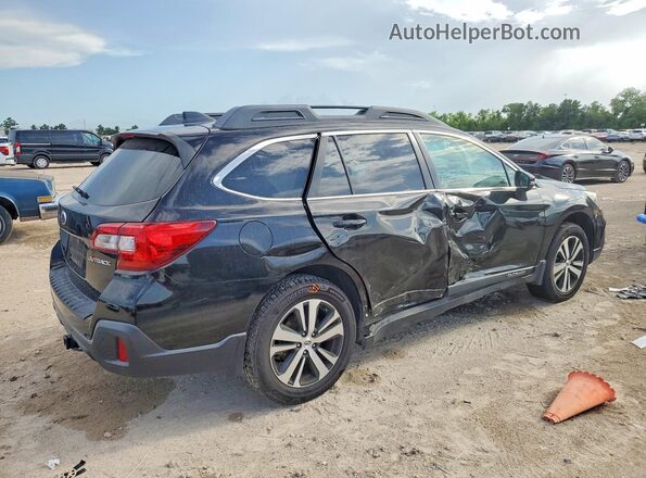 4S4BSANC1J3351880 2018 SUBARU OUTBACK Черный Задняя правая четверть