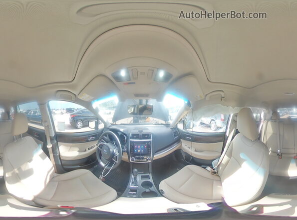 4S4BSANC1J3351880 2018 SUBARU OUTBACK Черный Панорамный вид салона 360°