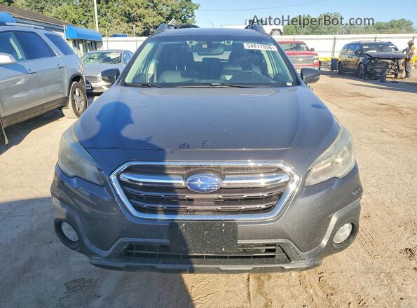 4S4BSANC1J3359252 2018 SUBARU OUTBACK Charcoal წინა ხედი