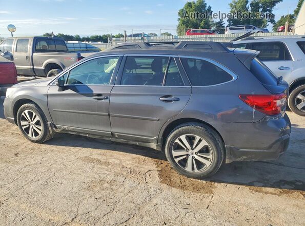 4S4BSANC1J3359252 2018 SUBARU OUTBACK Charcoal უკანა მარცხენა