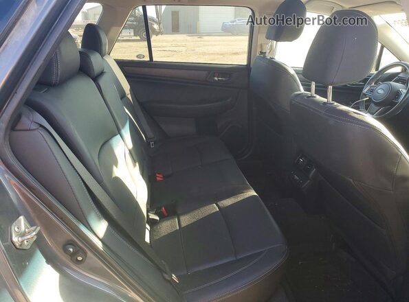 4S4BSANC1J3359252 2018 SUBARU OUTBACK Charcoal უკანა სავარძლების ხედი