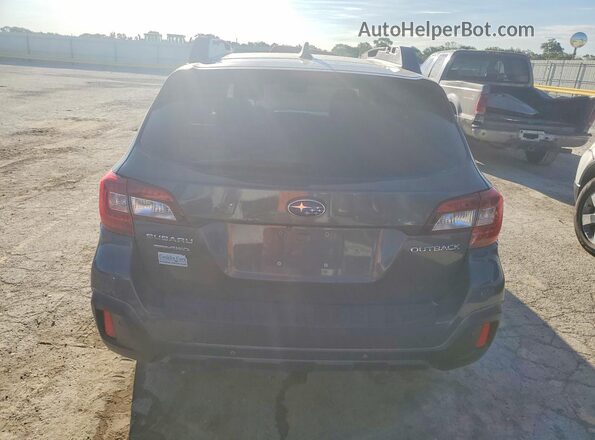 4S4BSANC1J3359252 2018 SUBARU OUTBACK Charcoal უკანა ხედი