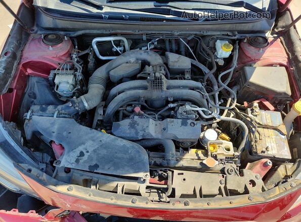 4S4BSANC1K3371354 2019 SUBARU OUTBACK Red Вид задньої частини салону