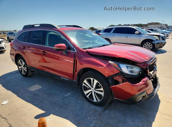 4S4BSANC1K3371354 2019 SUBARU OUTBACK Red Передня права чверть