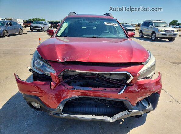 4S4BSANC1K3371354 2019 SUBARU OUTBACK Red Вид спереду