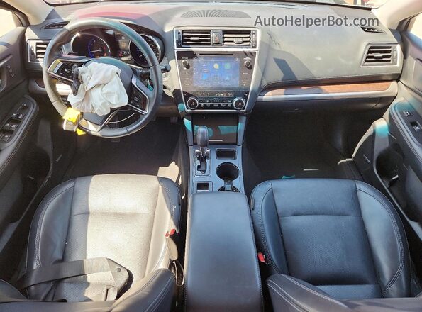 4S4BSANC1K3371354 2019 SUBARU OUTBACK Red Вид панелі приладів