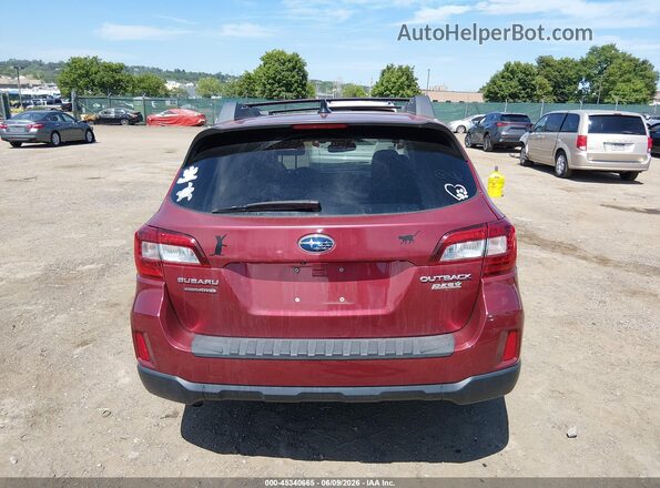 4S4BSANC2G3262294 2016 SUBARU OUTBACK Red 