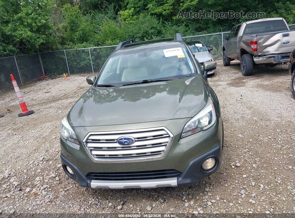 4S4BSANC2H3323094 2017 SUBARU OUTBACK Green Widok zestawu wskaźników
