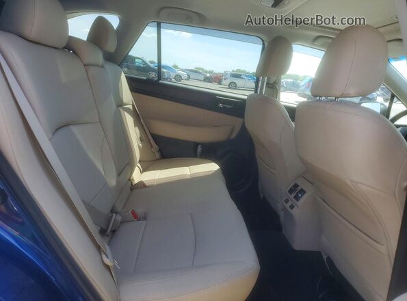 4S4BSANC2H3420876 2017 SUBARU OUTBACK Blue უკანა სალონის ხედი