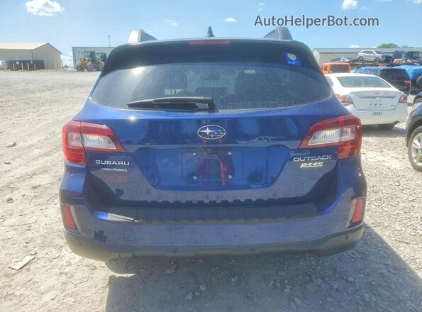 4S4BSANC2H3420876 2017 SUBARU OUTBACK Blue უკანა ხედი