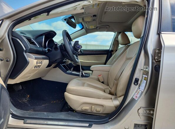 4S4BSANC2J3280589 2018 SUBARU OUTBACK Tan Front interior view
