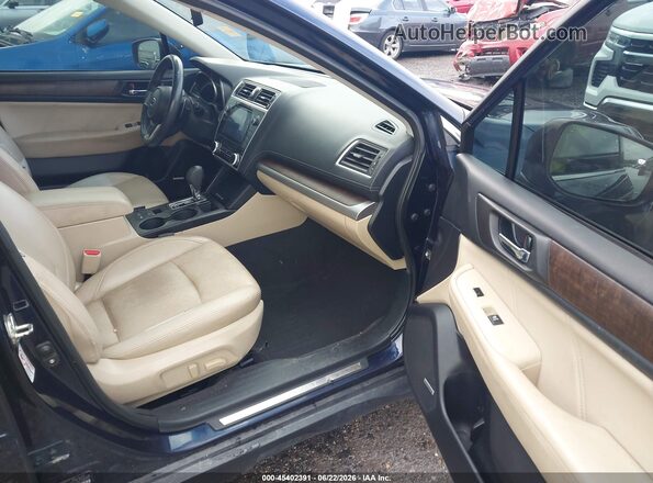 4S4BSANC2J3292693 2018 SUBARU OUTBACK Dark Blue Front interior view