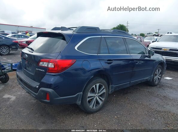4S4BSANC2J3292693 2018 SUBARU OUTBACK Dark Blue Rear right