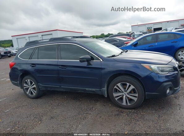 4S4BSANC2J3292693 2018 SUBARU OUTBACK Dark Blue Rear interior view