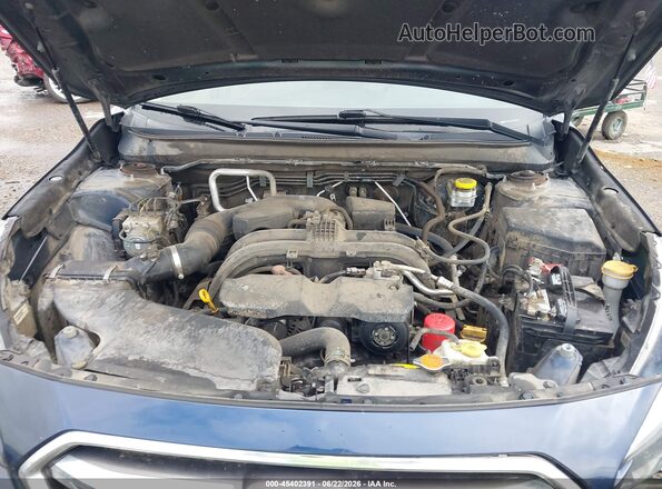 4S4BSANC2J3292693 2018 SUBARU OUTBACK Dark Blue Rear view