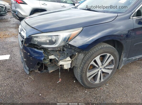 4S4BSANC2J3292693 2018 SUBARU OUTBACK Dark Blue Front view