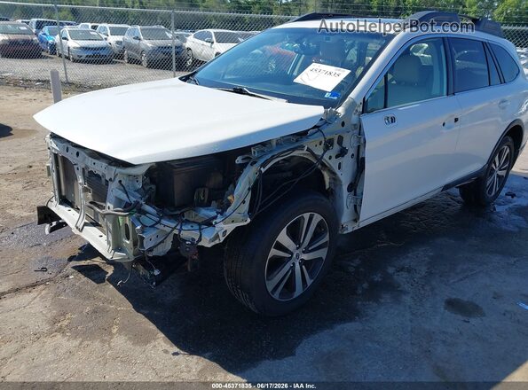 4S4BSANC2J3314871 2018 SUBARU OUTBACK White წინა ხედი