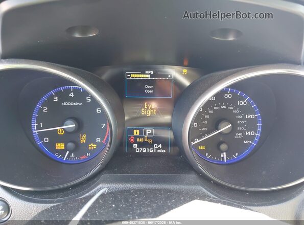 4S4BSANC2J3314871 2018 SUBARU OUTBACK White უკანა სავარძლების ხედი